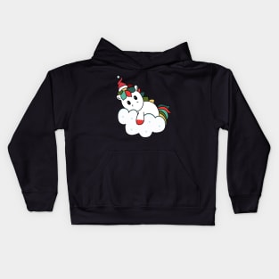 Xmas Unicorn Kids Hoodie